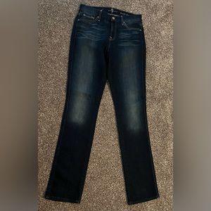Used 7 For All Mankind Straight Leg Size 28